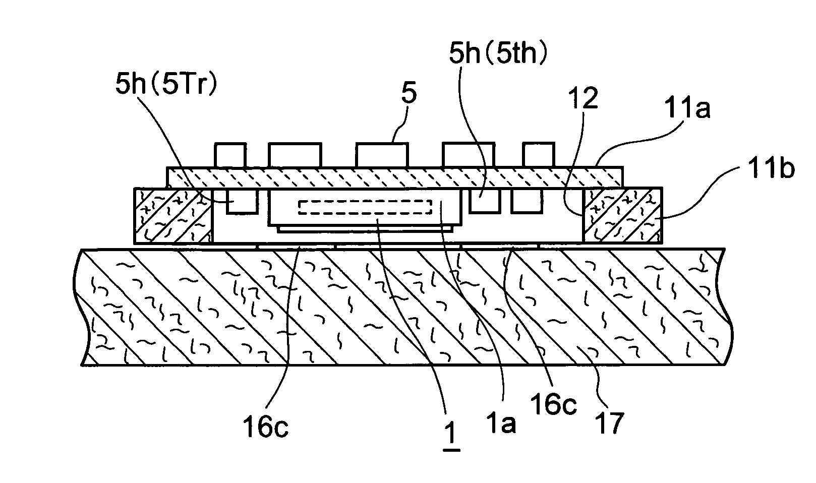 Surface mounted oven controlled type crystal oscillator