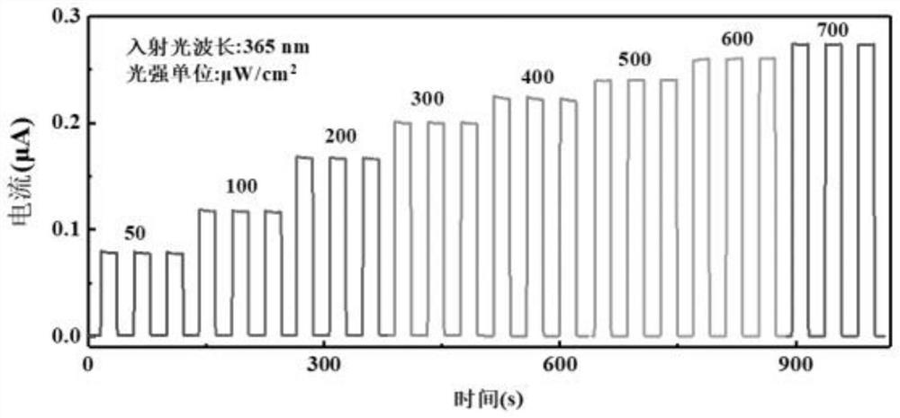 NiO/GaN p-n junction-based self-powered ultraviolet detector and preparation method thereof