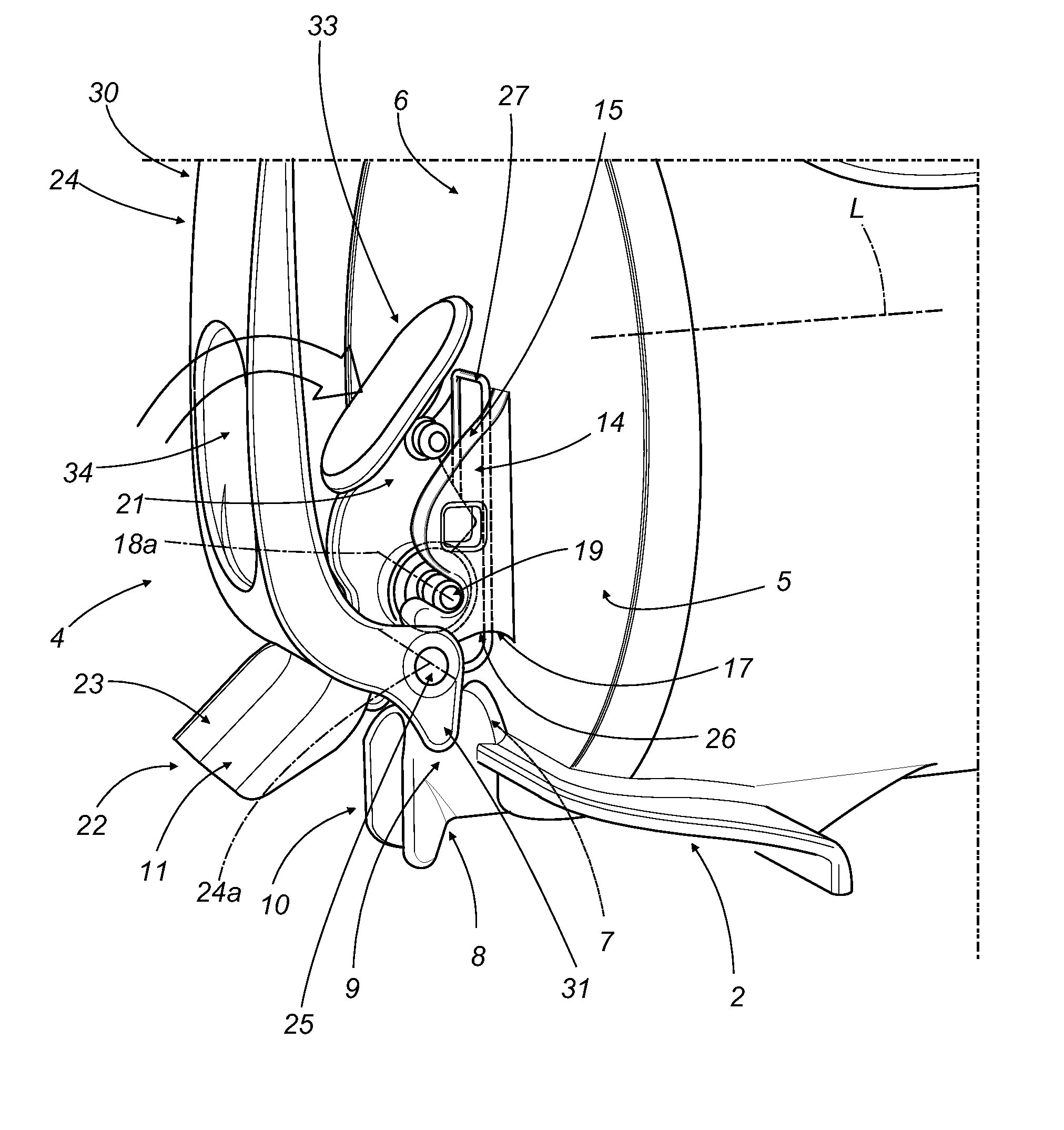 Machine for making and dispensing iced food products such as granitas, sorbets or slush drinks and the like