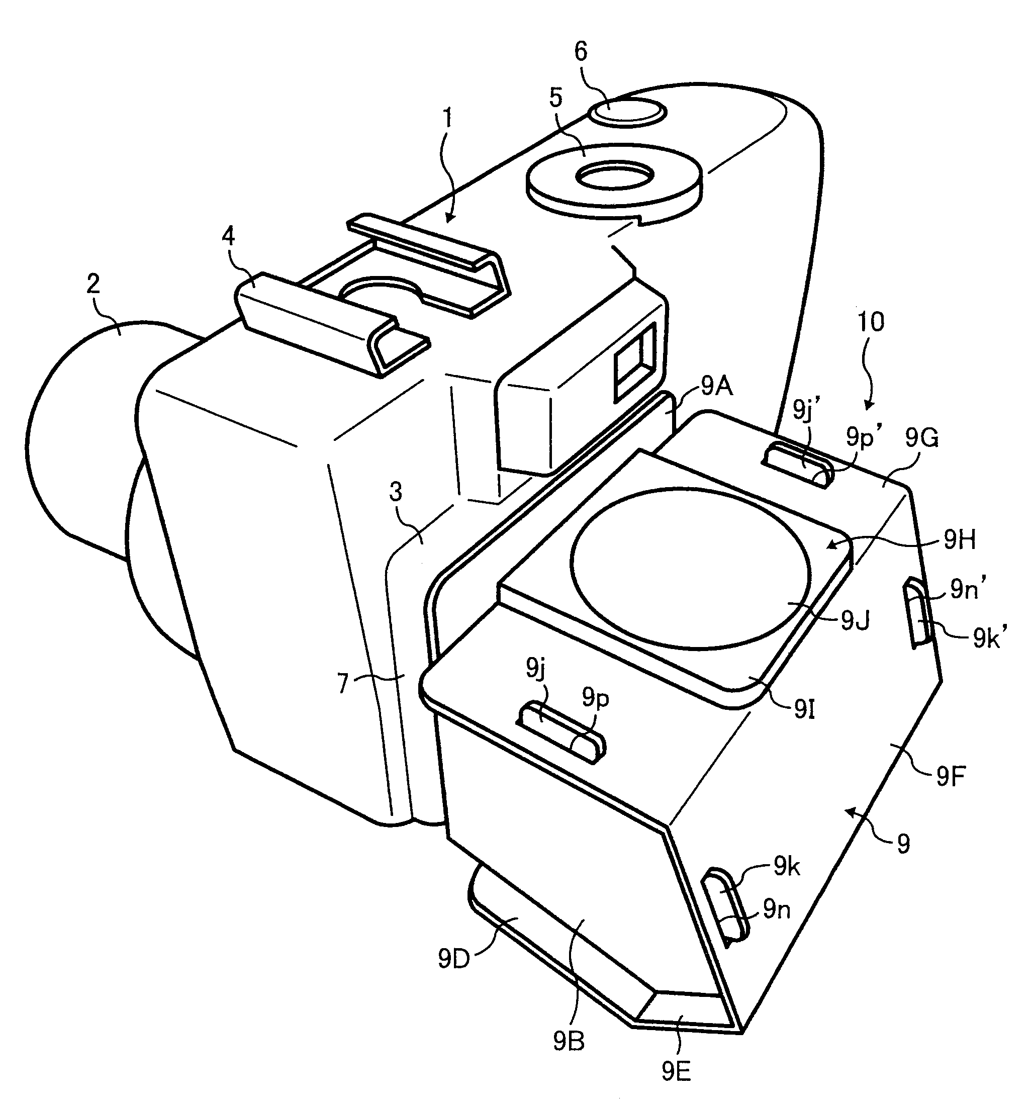 Camera viewer device