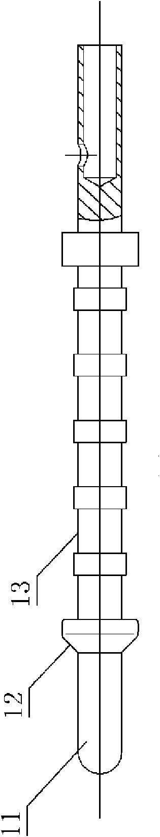 Direct-plug water-sealed connector component, plug thereof and socket thereof