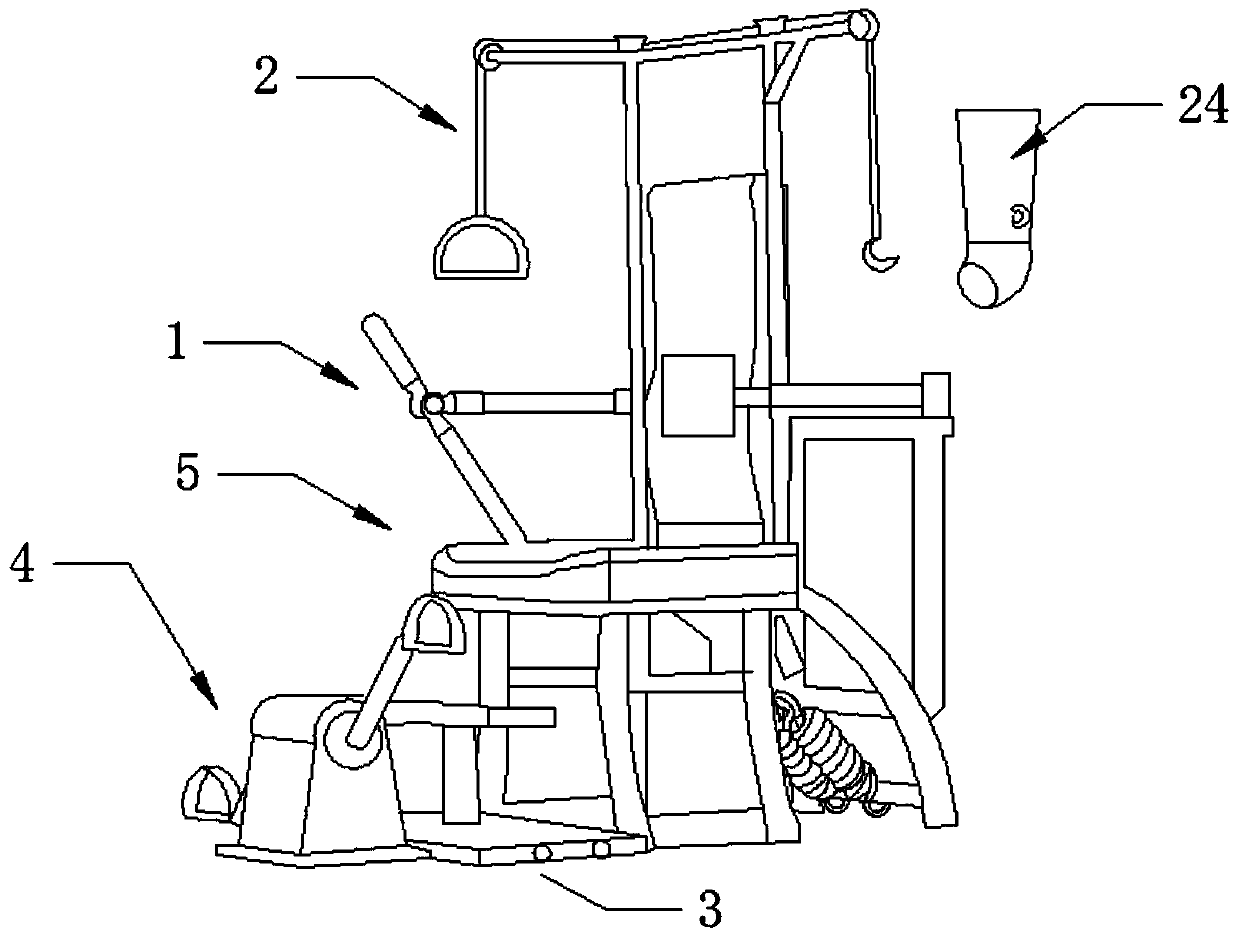 Manual limb rehabilitation exerciser