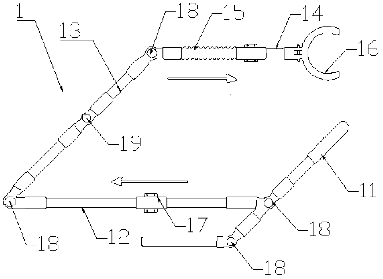 Manual limb rehabilitation exerciser