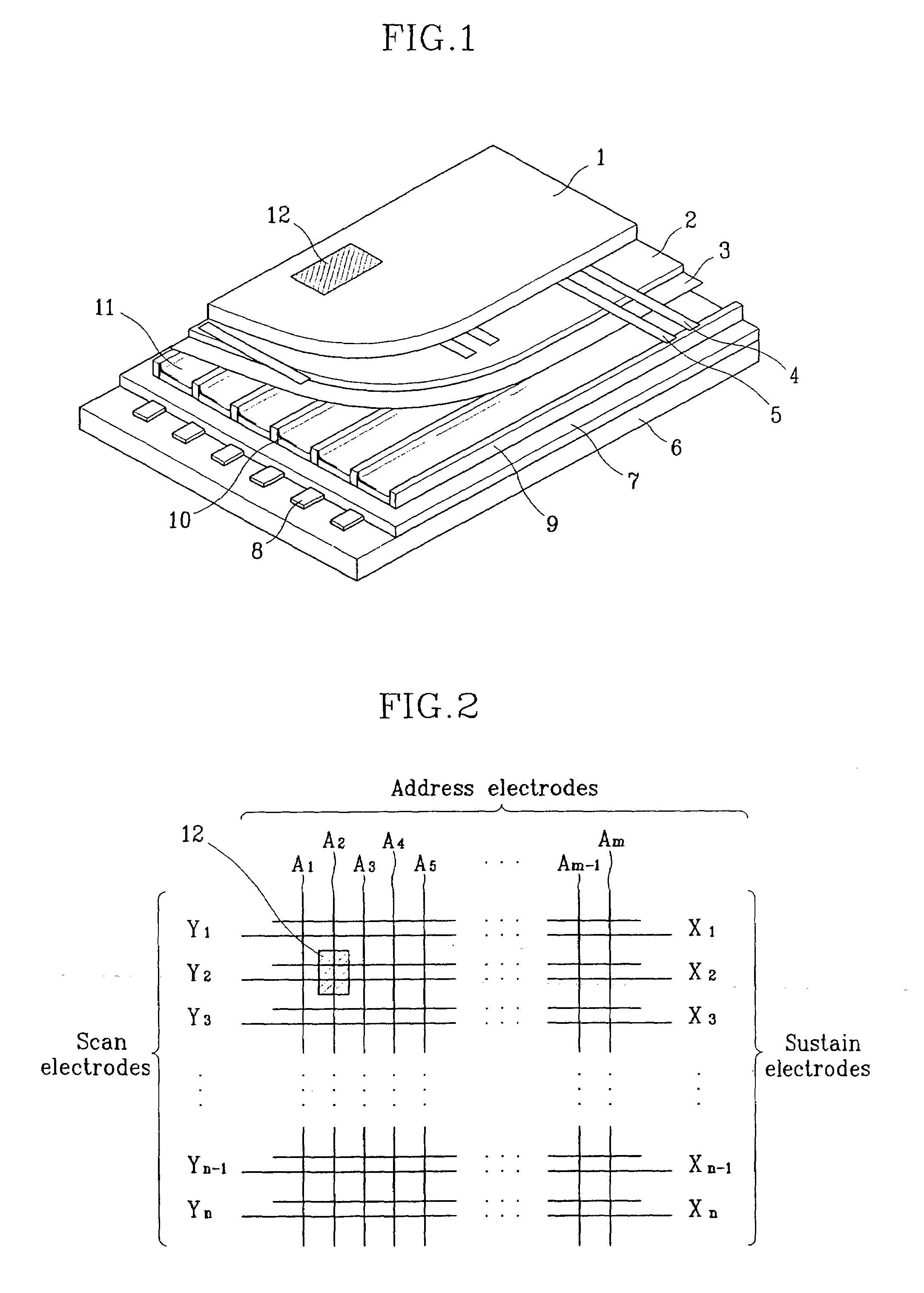 Drive apparatus and method for plasma display panel