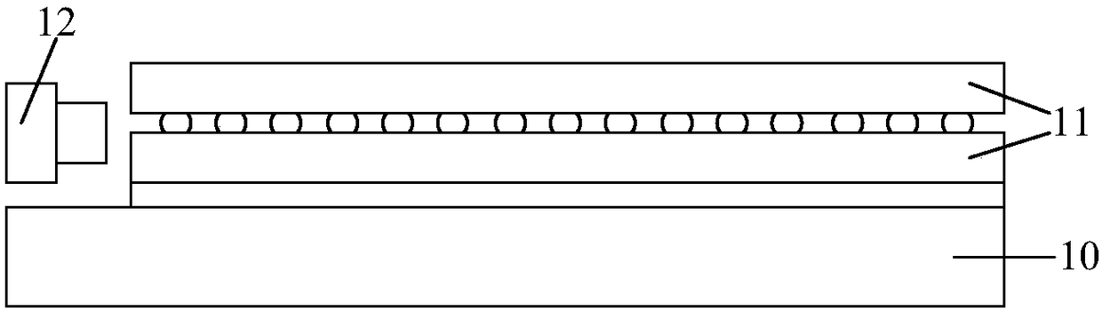 Total-reflection display device and frame assembly