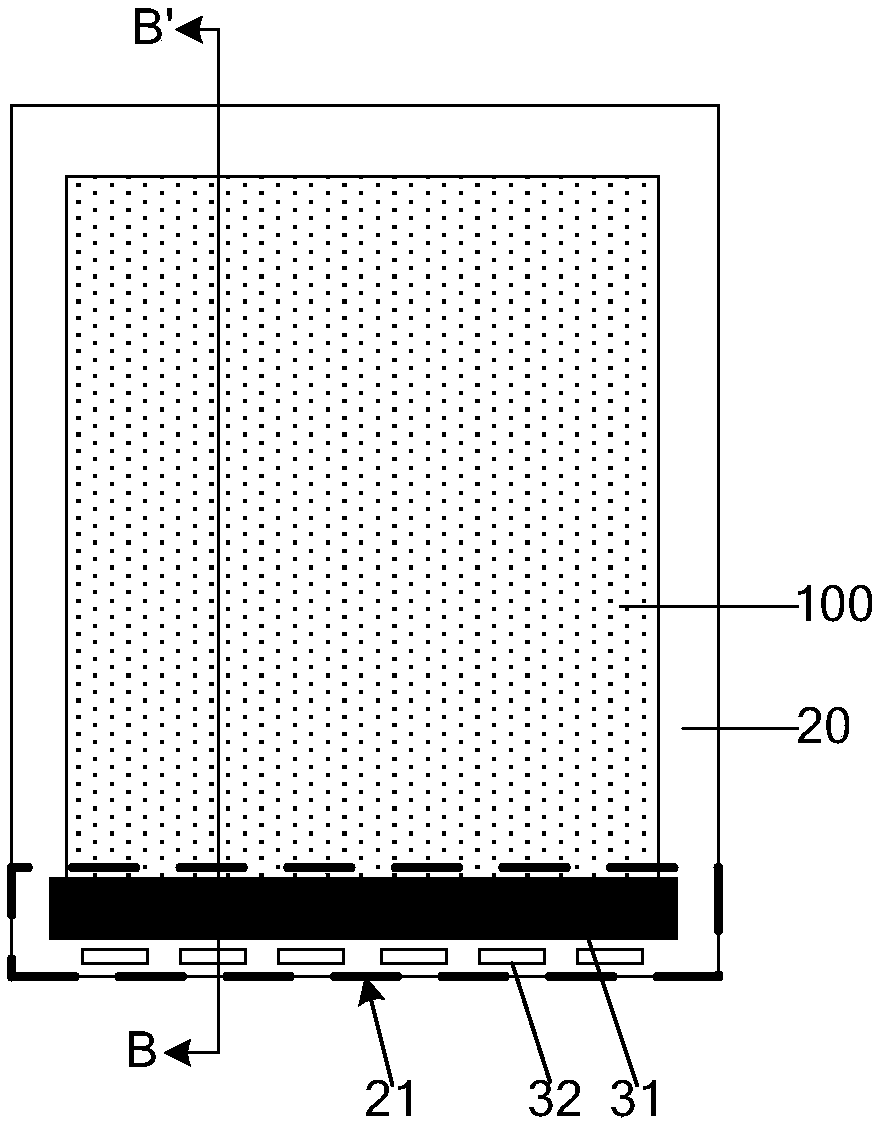 Total-reflection display device and frame assembly