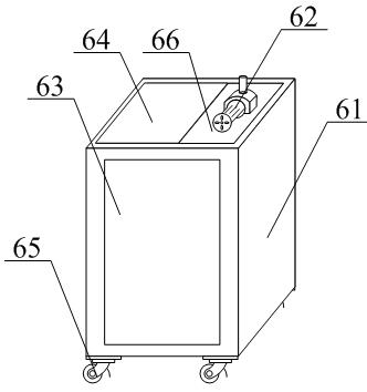 Intelligent container spraying device