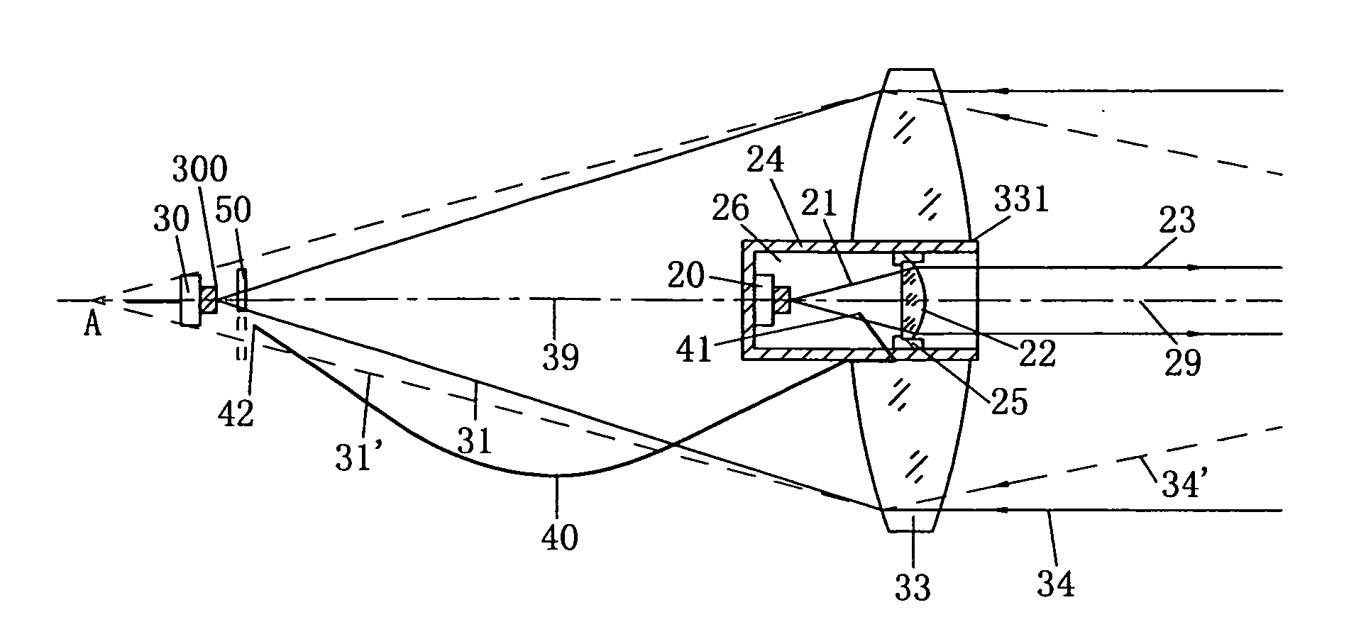 Laser distance measuring device