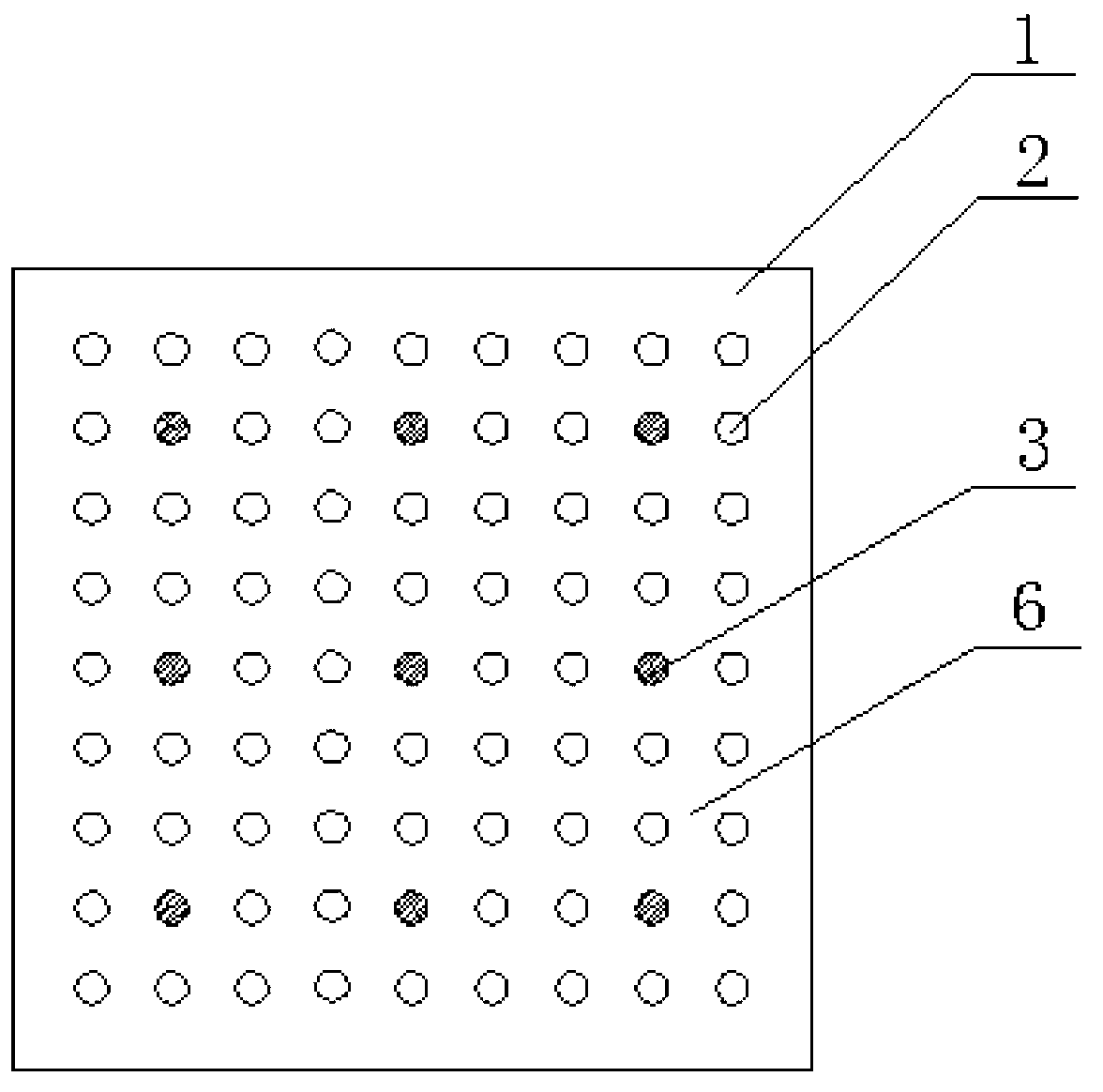 Constructional phase change energy storage plate and manufacturing method thereof