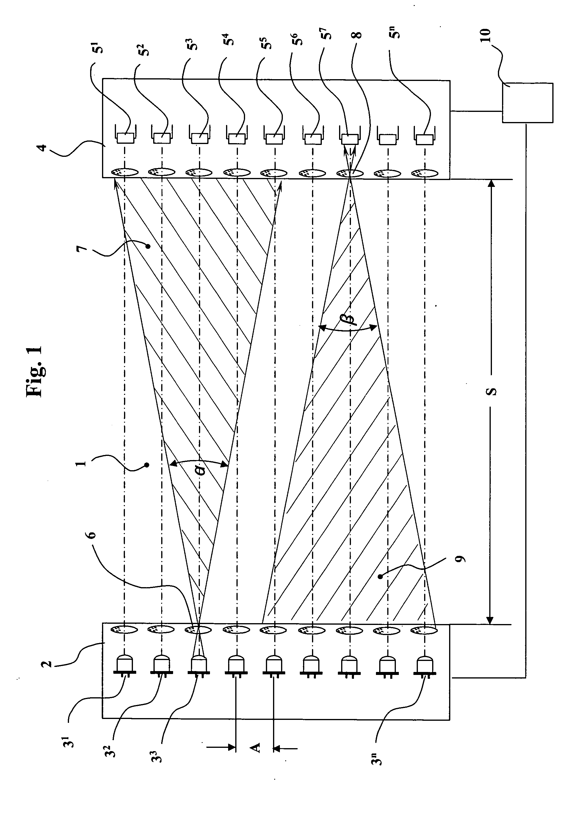 Method and apparatus for monitoring surfaces