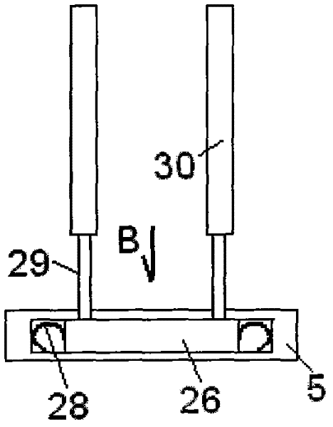 Multifunctional electric cart with enclosing barrier for facilitating excretion of high-level quadriplegia patients