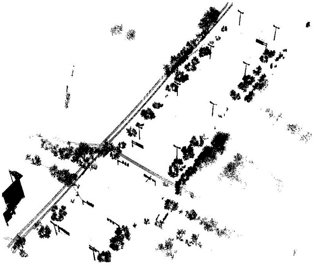 A power line extraction and fitting method based on vehicle lidar data