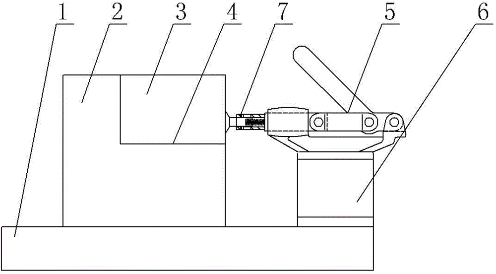 Welding fixture for metal plates