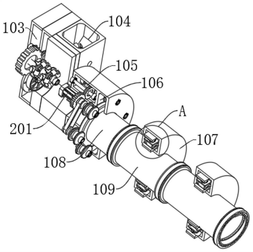 A kind of microbial fermented feed preparation device and its preparation