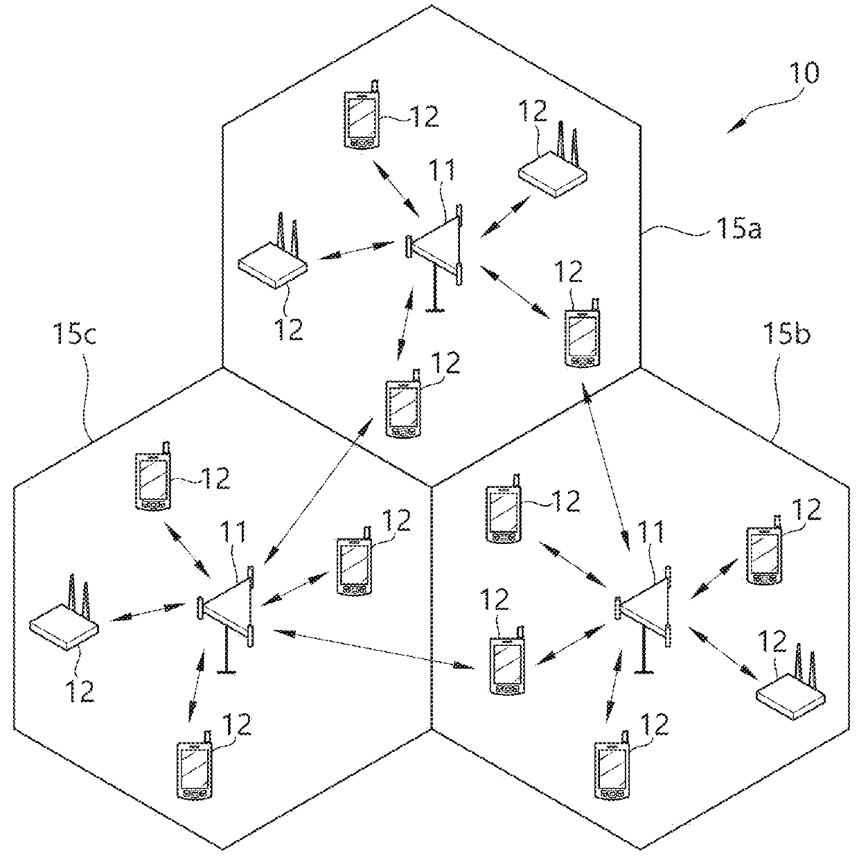 Method and device for transmitting control channel on basis of hybrid beamforming in wireless communication system