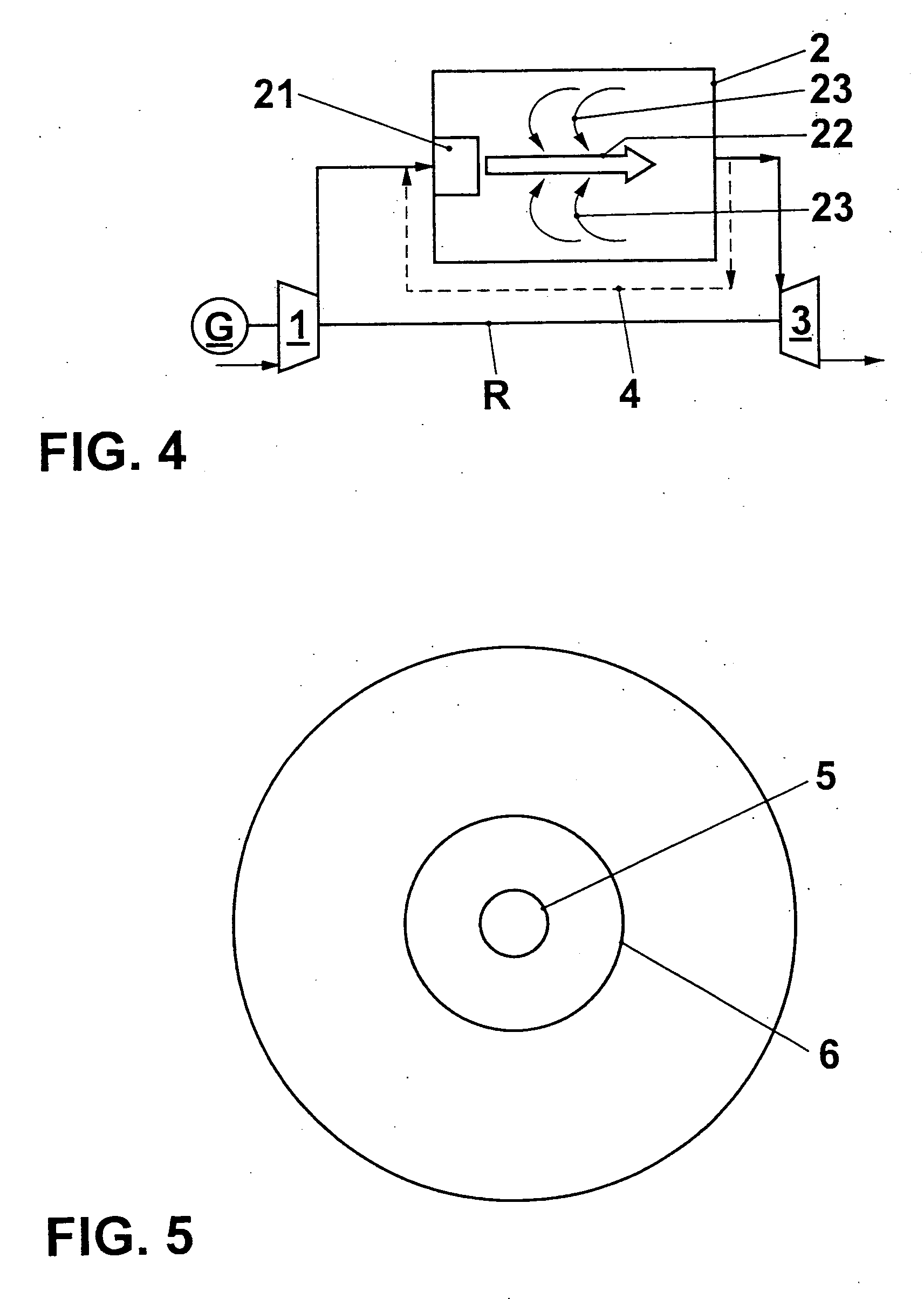 Method for combustion of a fuel