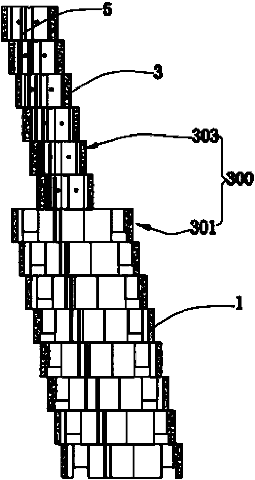 Novel ecological retaining wall