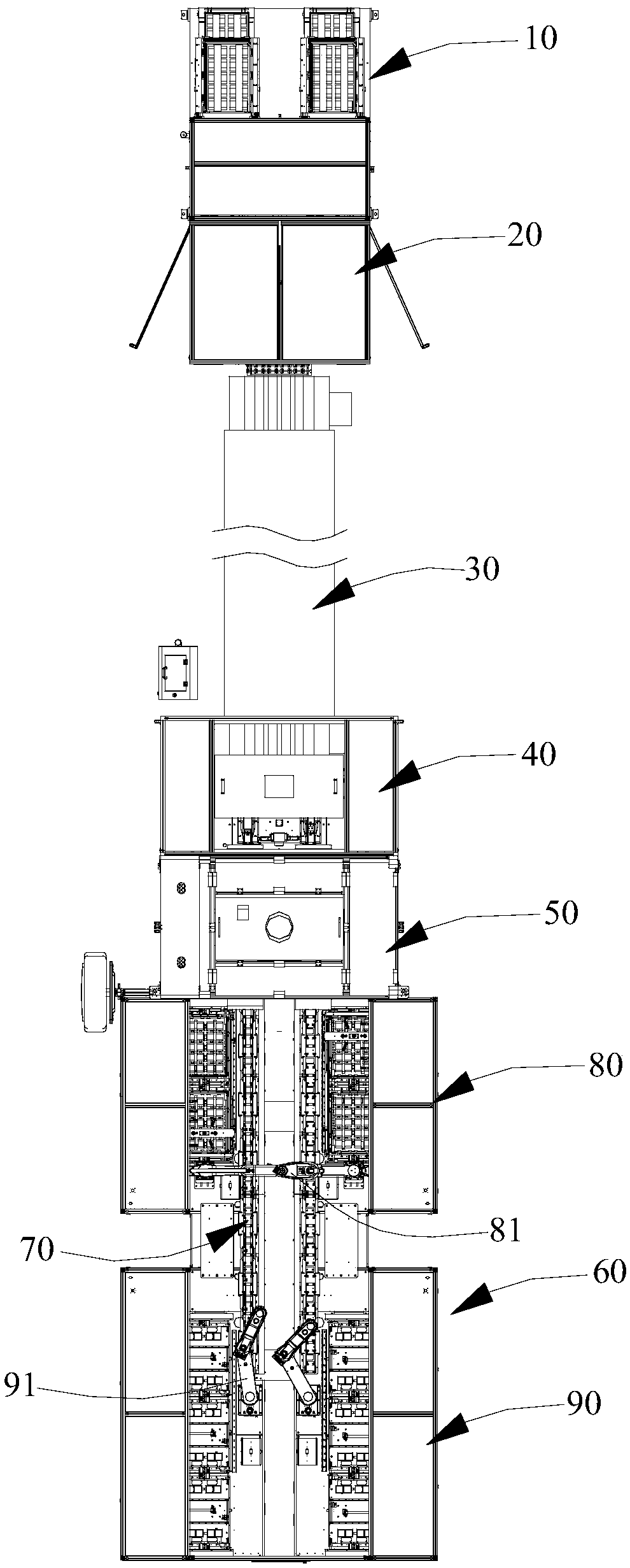 Glass cleaning and sorting integrated system