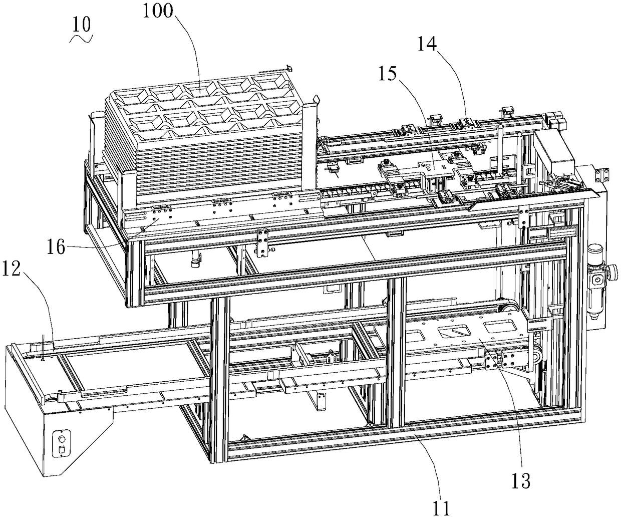 Glass cleaning and sorting integrated system