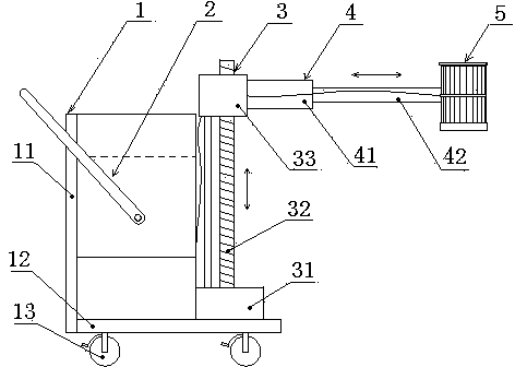 Intelligent tree brushing machine and method