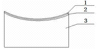 Method for preparing diamond-graphene composite film