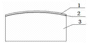 Method for preparing diamond-graphene composite film