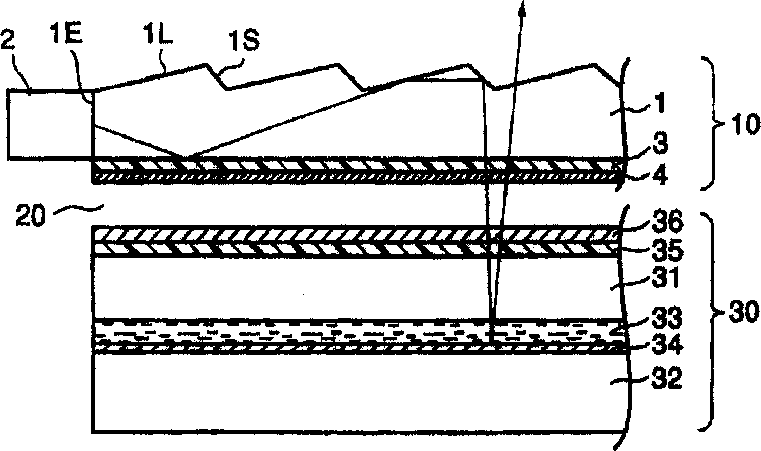 Surface illumination device and display device using the same