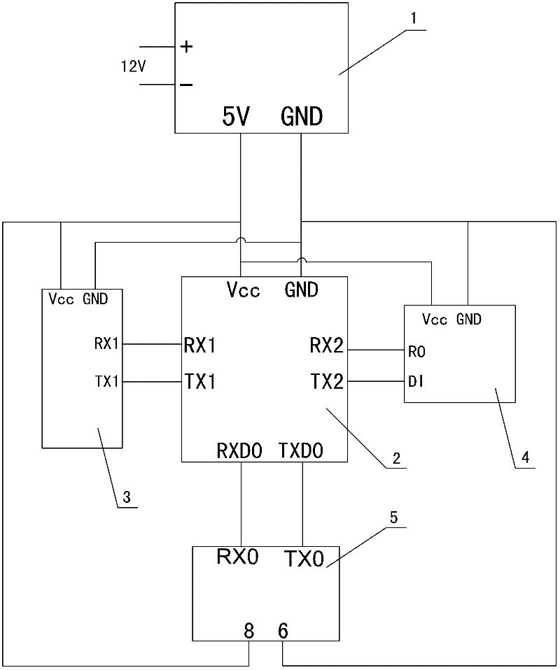 Whole net voltage monitoring device