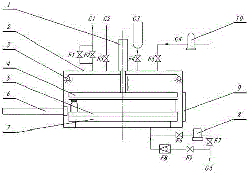 A kind of full-tampon antibiotic bottle gradient method vacuuming process and device