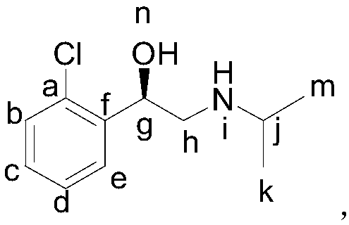 Stable isotope tag R-clorprenaline and preparation method thereof