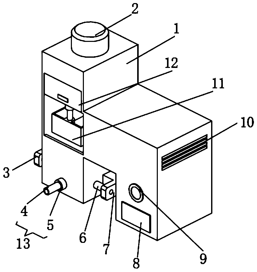 Medical apparatus and instrument disinfection device for infection department