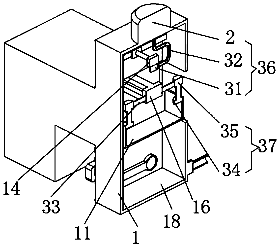 Medical apparatus and instrument disinfection device for infection department