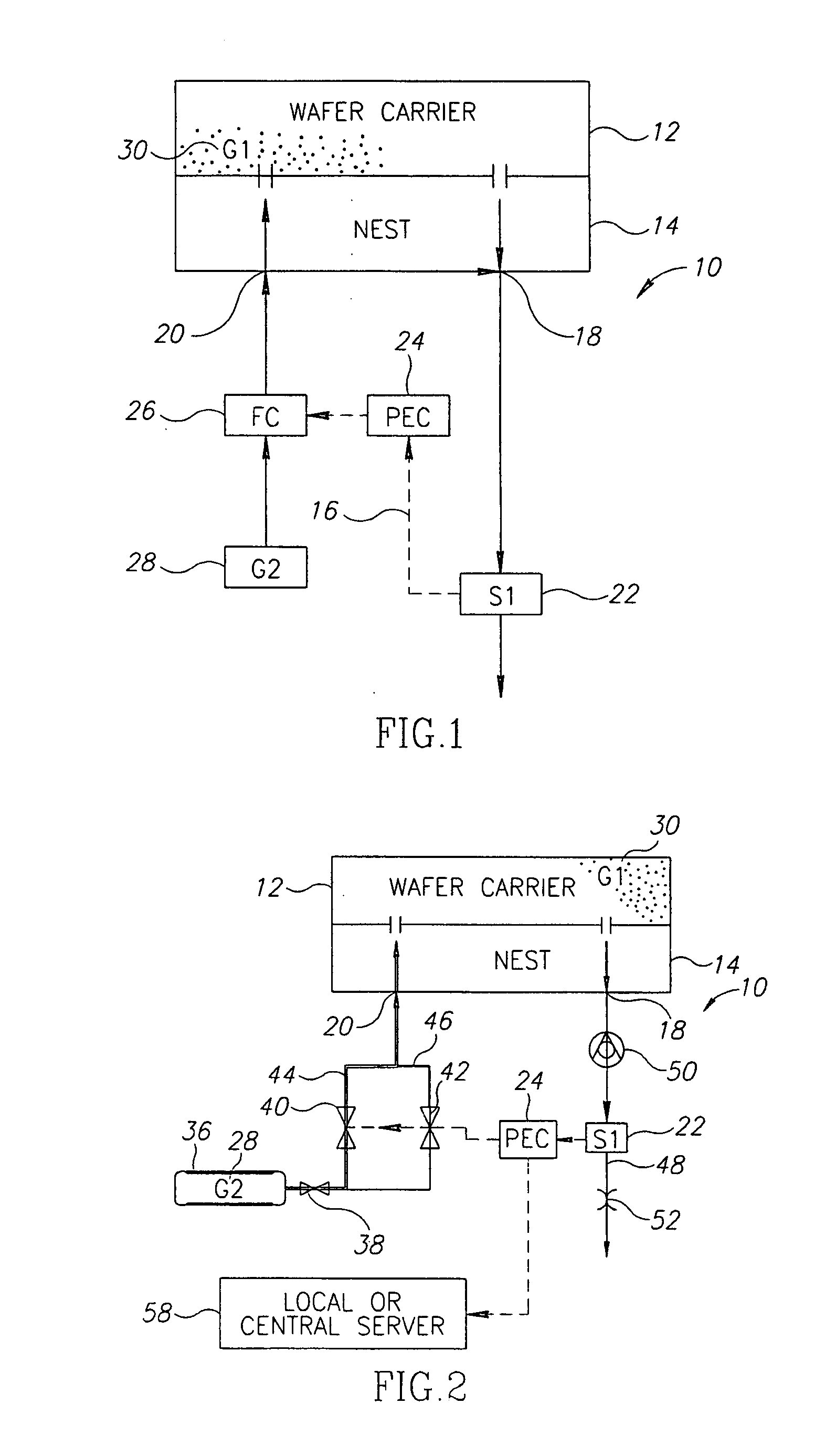 Gas purge method and apparatus