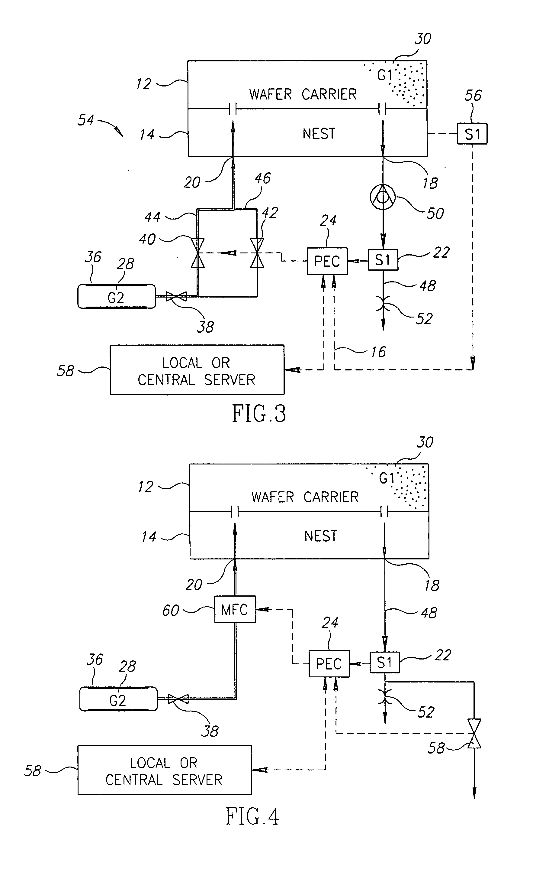 Gas purge method and apparatus