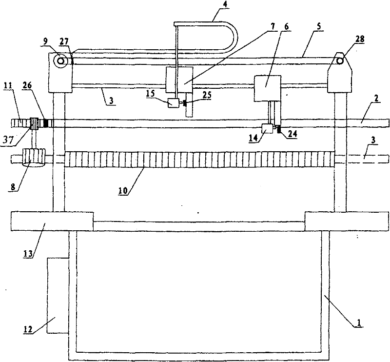 Computer cycloidal jacquard knitter