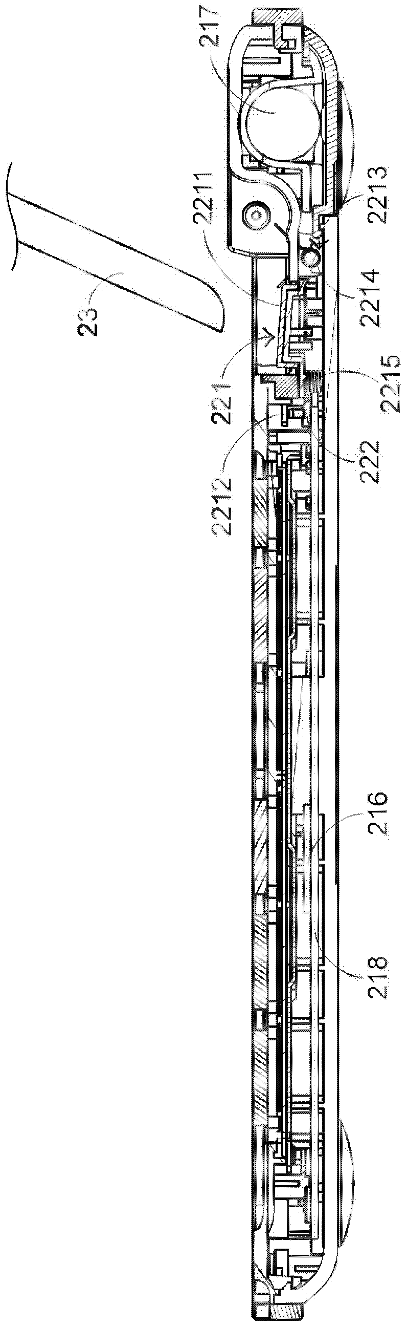 Input device of flat computer