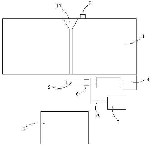 Method and device for disposing discarded needles