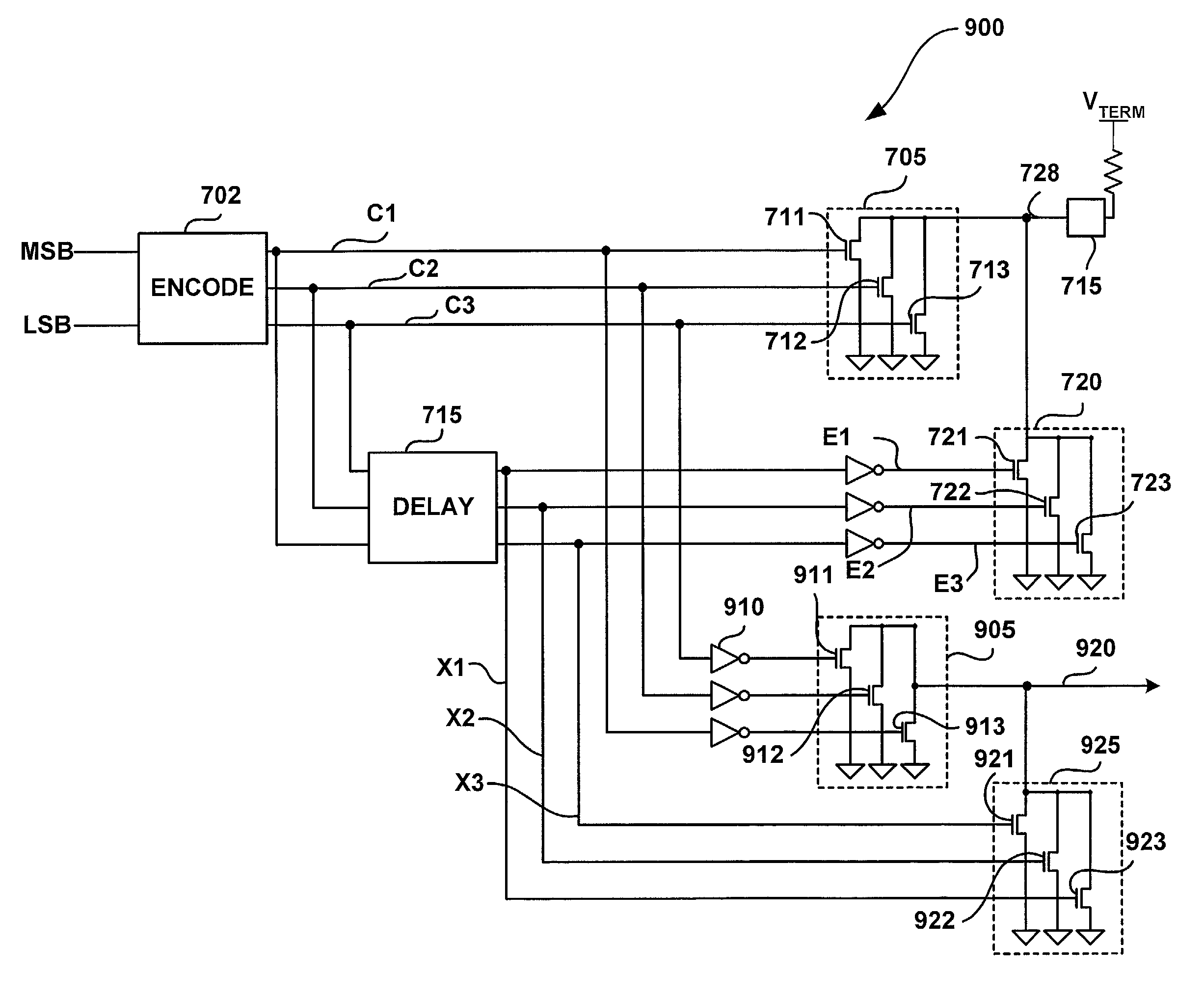 Method and apparatus for generating multi-level reference voltage in systems using equalization or crosstalk cancellation