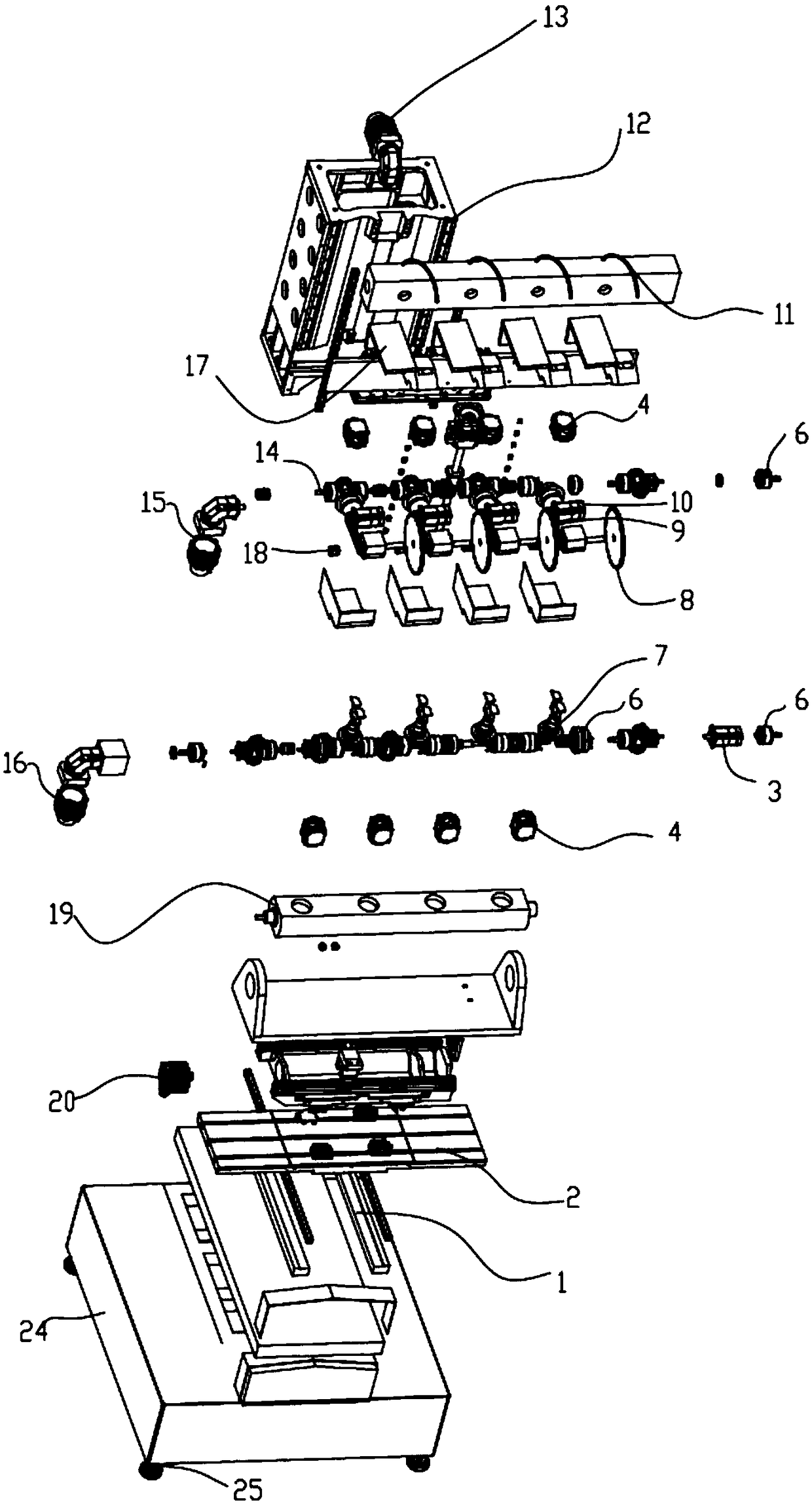 Omnibearing multi-axis polishing machine