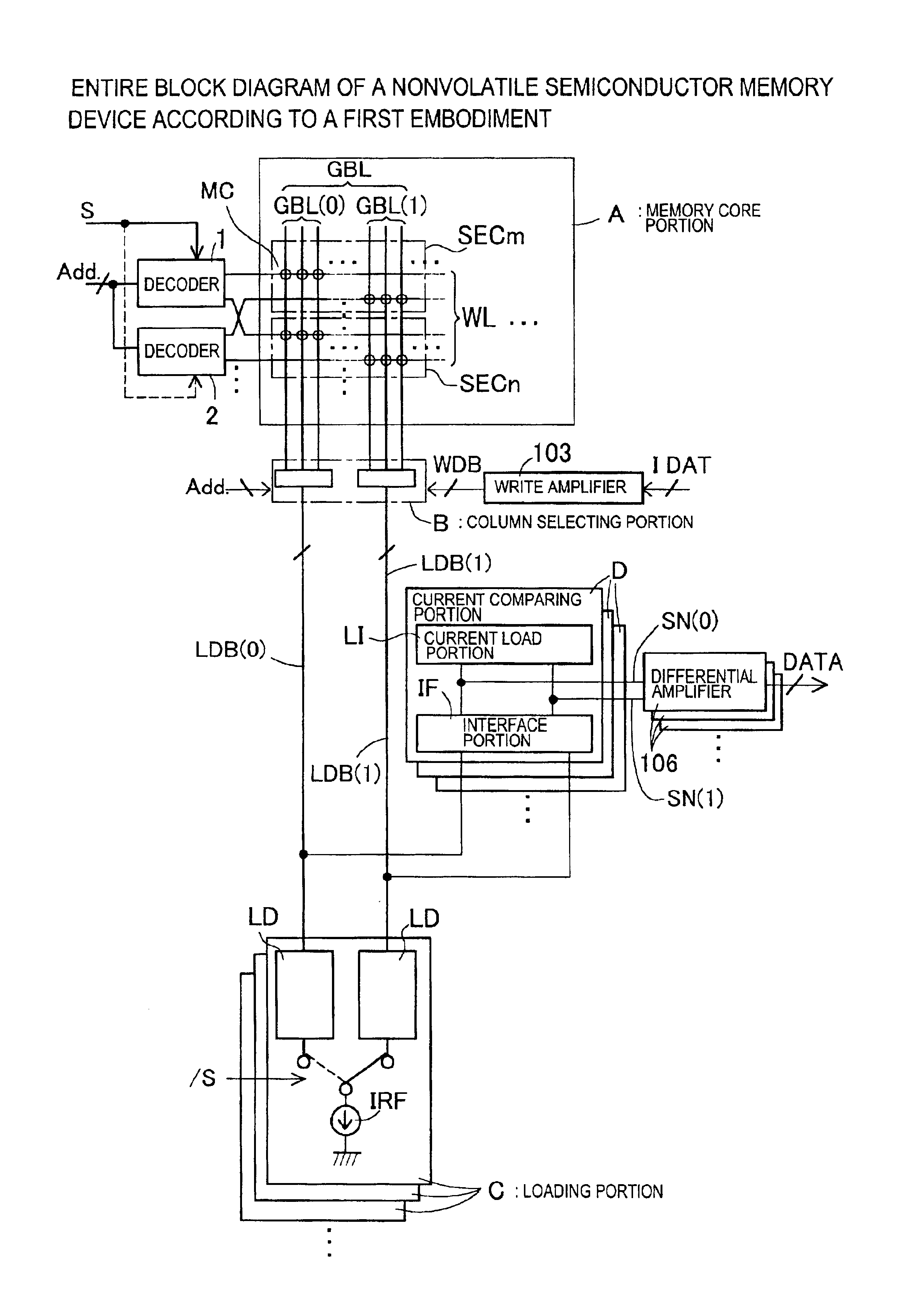 Nonvolatile semiconductor memory device