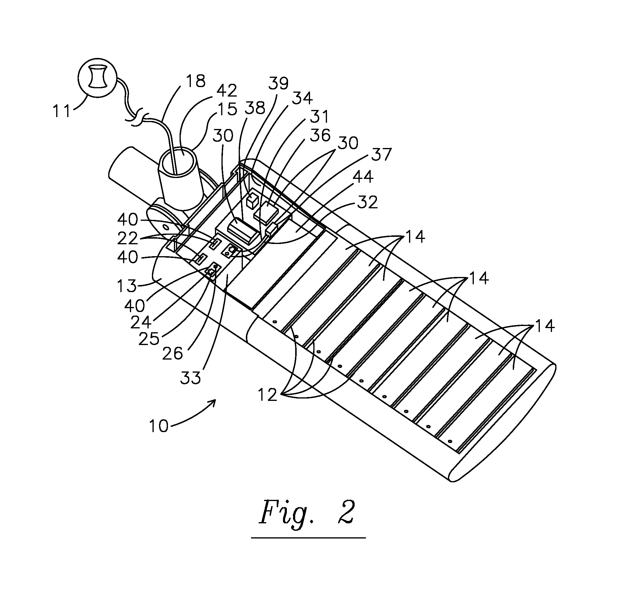 Light fixture having power over ethernet power sourcing equipment