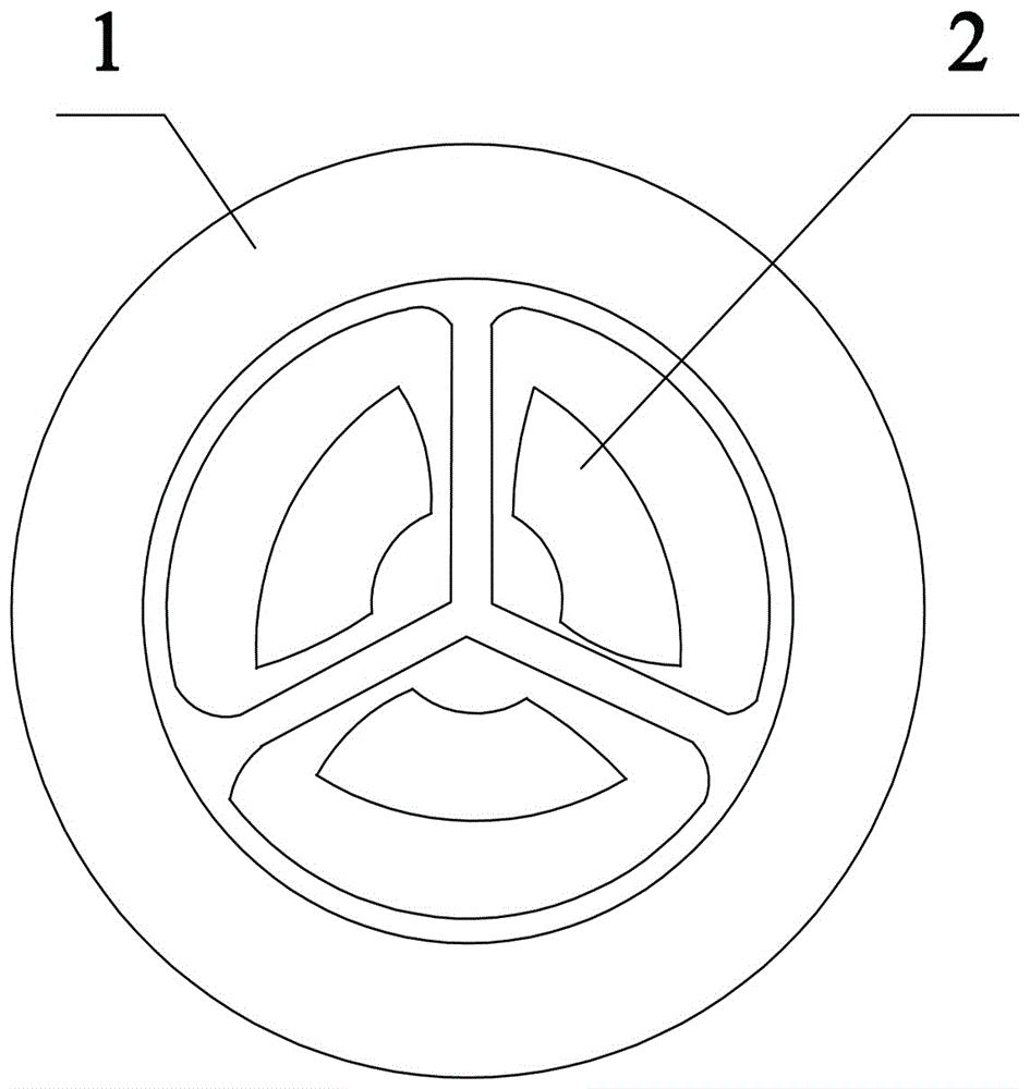 Continuous extrusion die for aluminum pipes