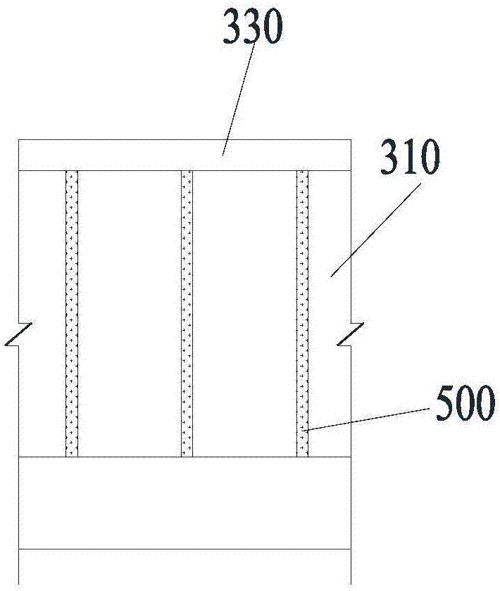 Ecological retaining wall structure and construction method thereof