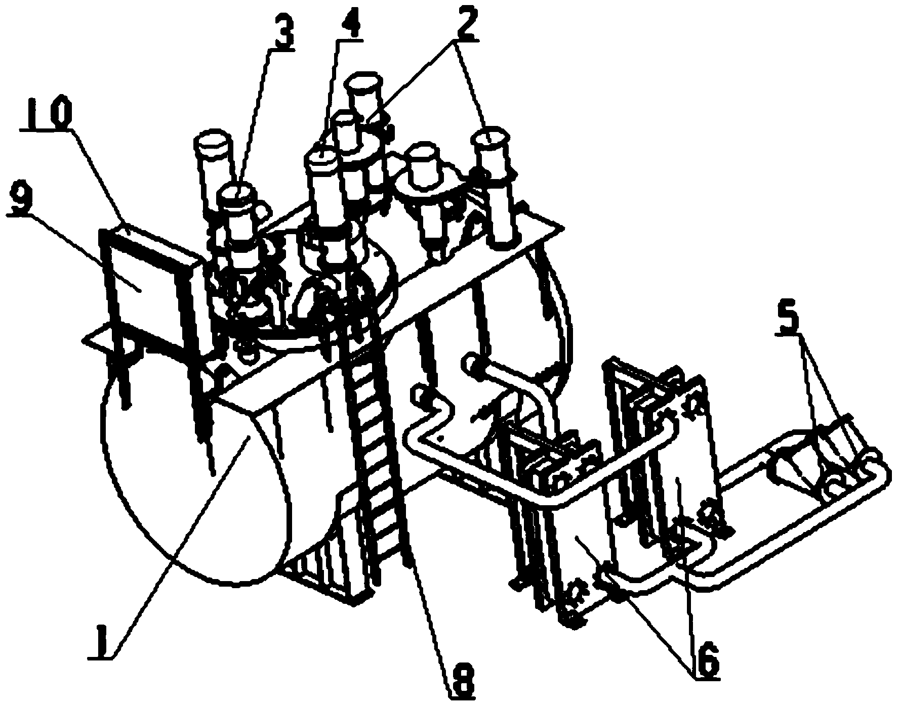 Low-cost integrated steam turbine lubricating oil system for power station auxiliary equipment