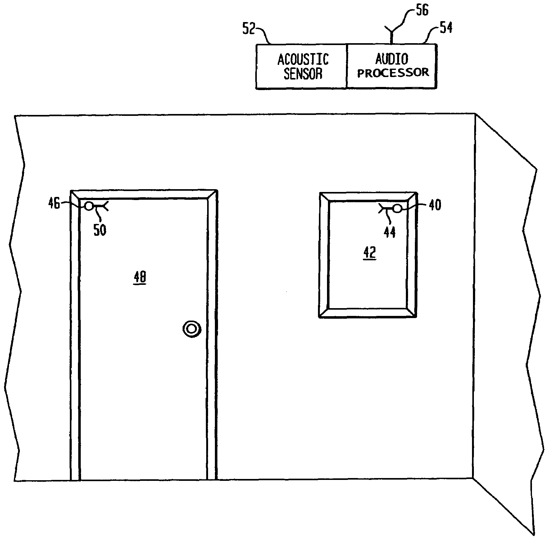 Dual technology glass breakage detector