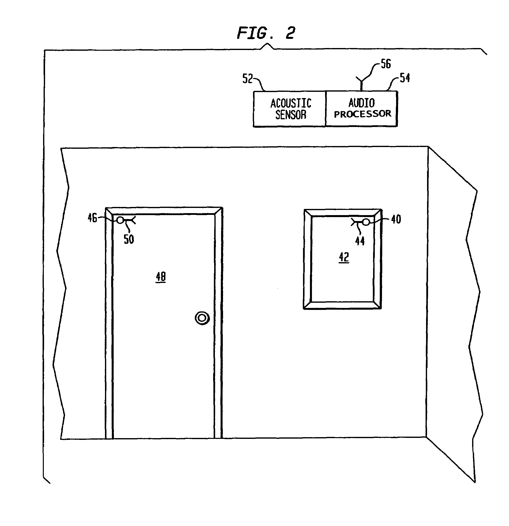 Dual technology glass breakage detector