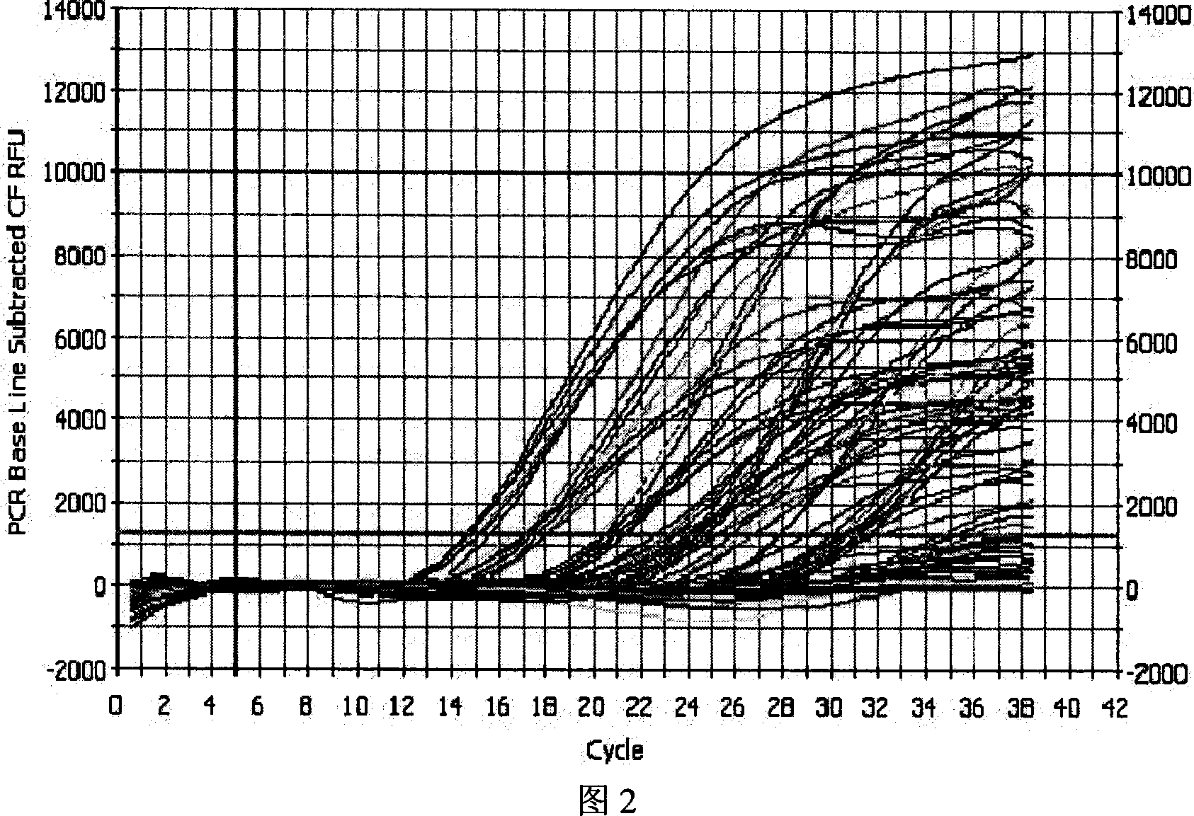 Fluorescent quantitative PCR detecting method for hepatitis B virus and special reagent kit