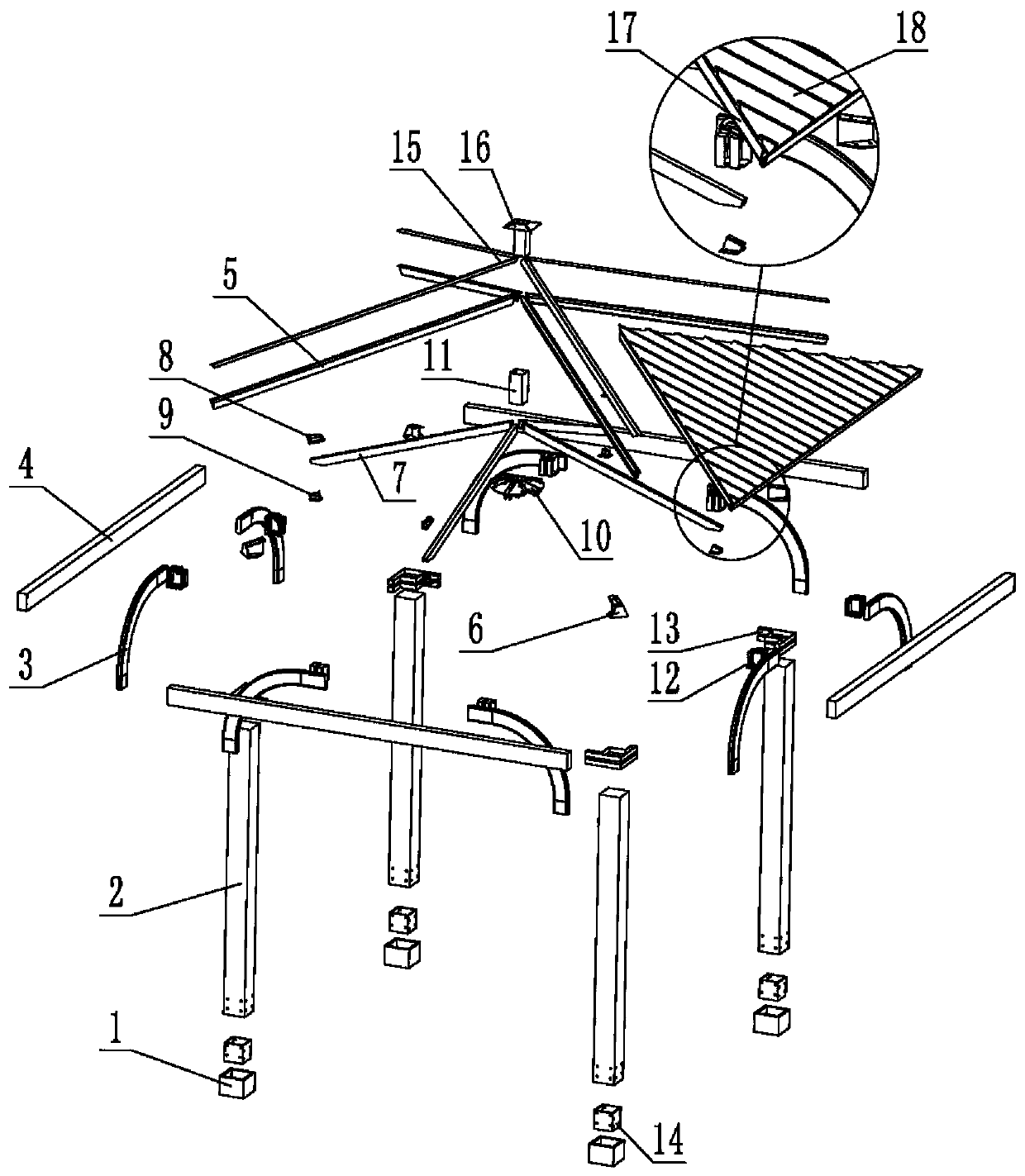 Magnesite Gazebo