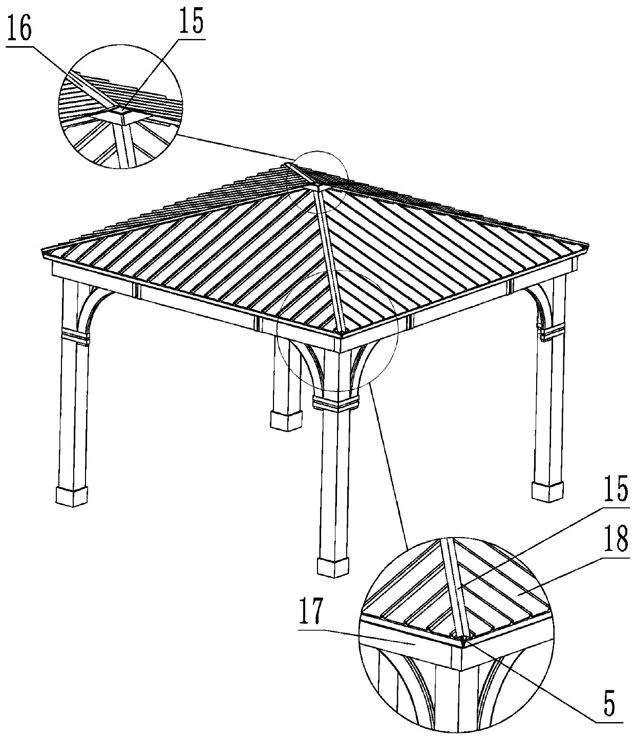 Magnesite Gazebo