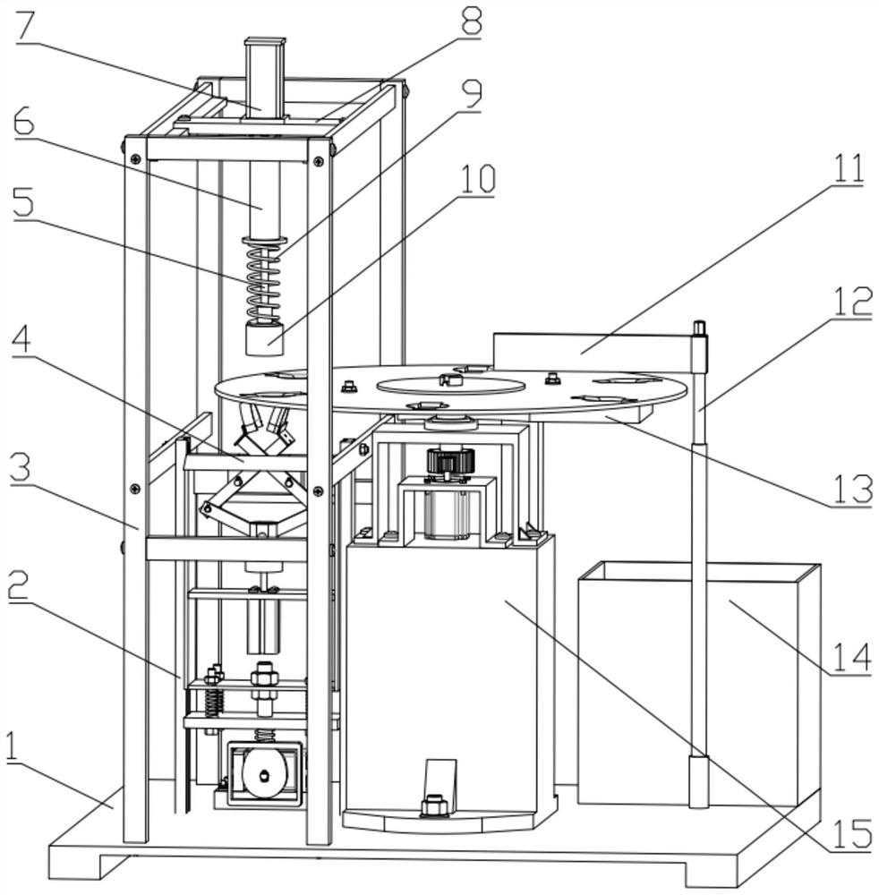 Holding-on sliding type continuous garlic root cutting machine and root cutting method thereof